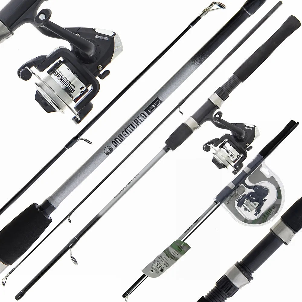 Angling Pursuits 1.35M / 4.5ft / 2pc Adventurer Combo Rod & Reel