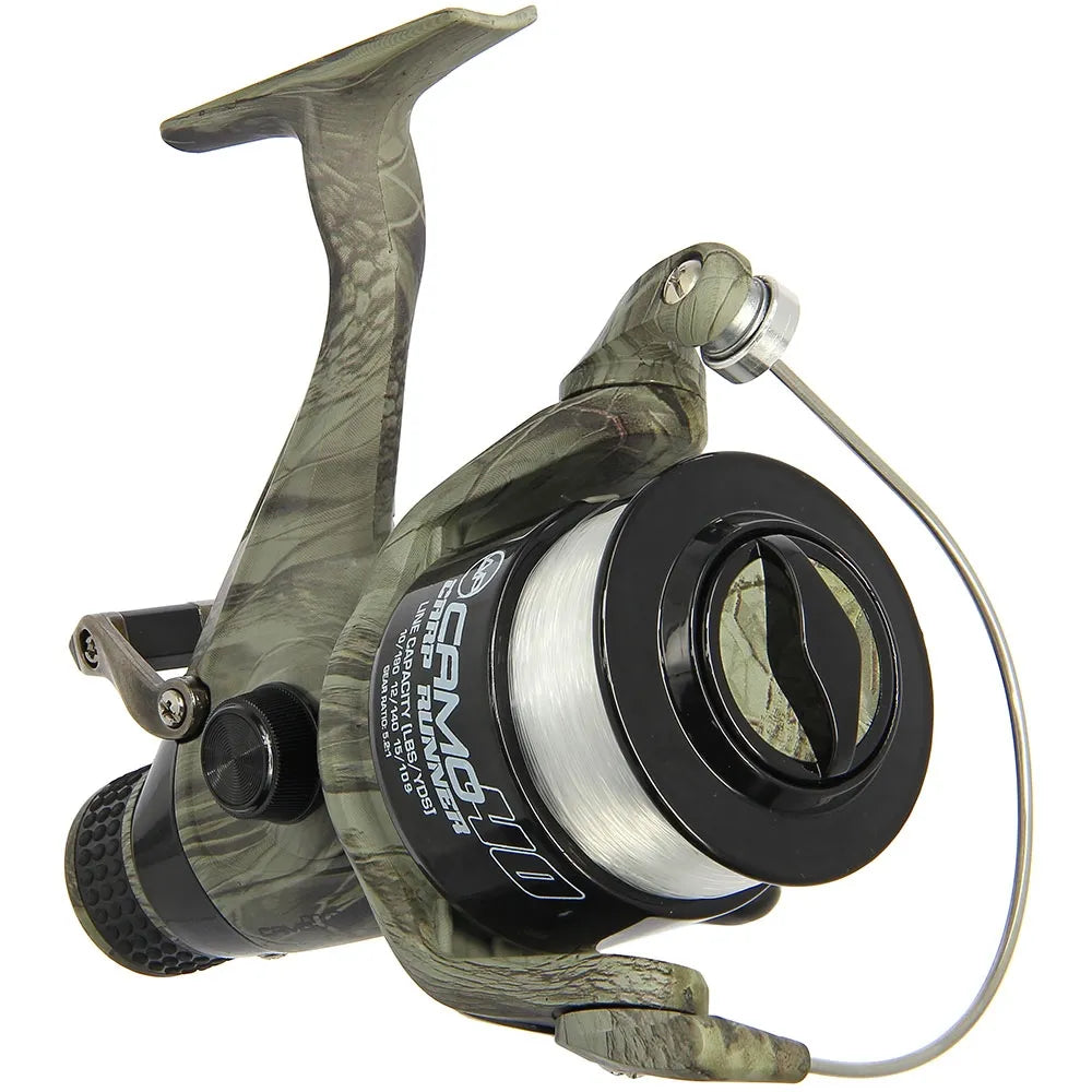 Angling Pursuits Reel Carp Runner Camo 40 / 3BB / 12LB Line
