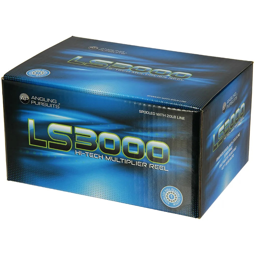 Angling Pursuits Multiplier Sea Reel LS3000 / 1BB / 20lb Line
