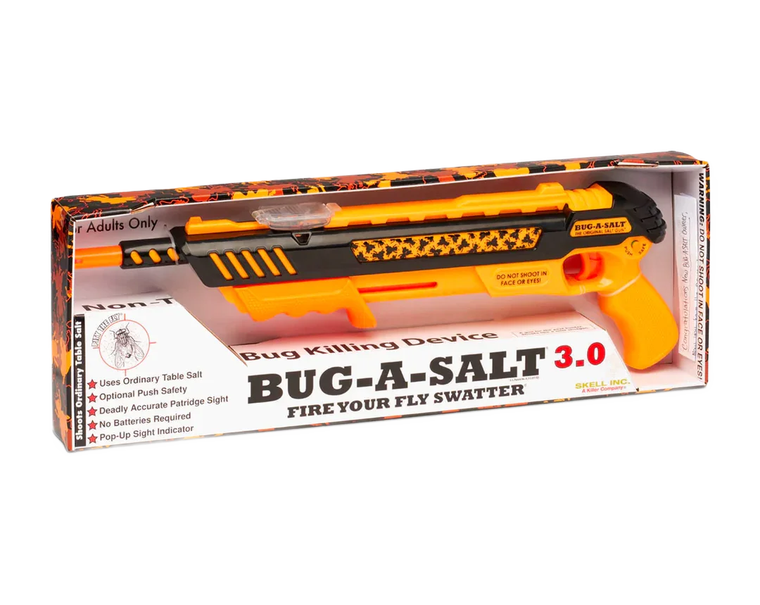 Bug-A-Salt 3.0 Orange Crush | Non-Toxic Fly & Pest Control Gun