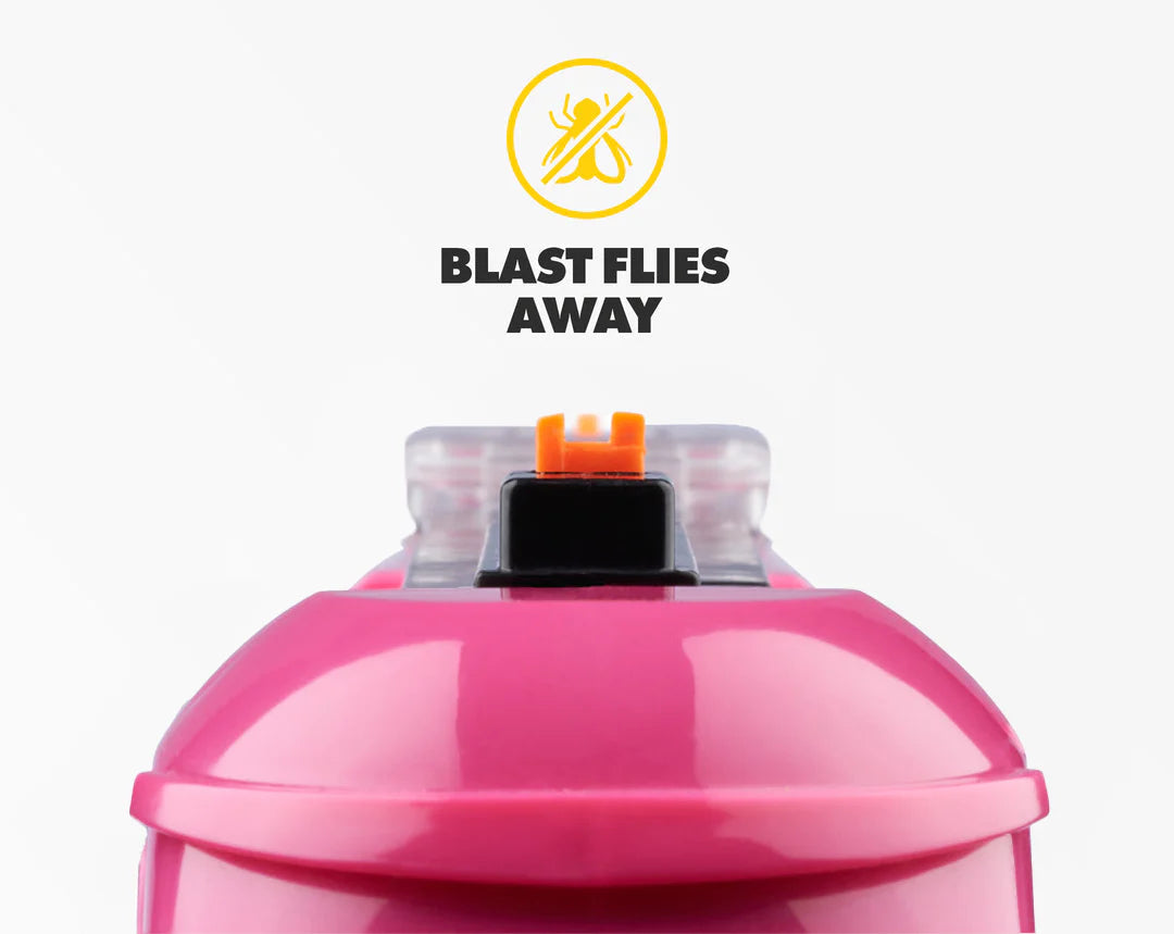 Bug-A-Salt 3.0 Pink Passion | Non-Toxic Fly & Pest Control Gun