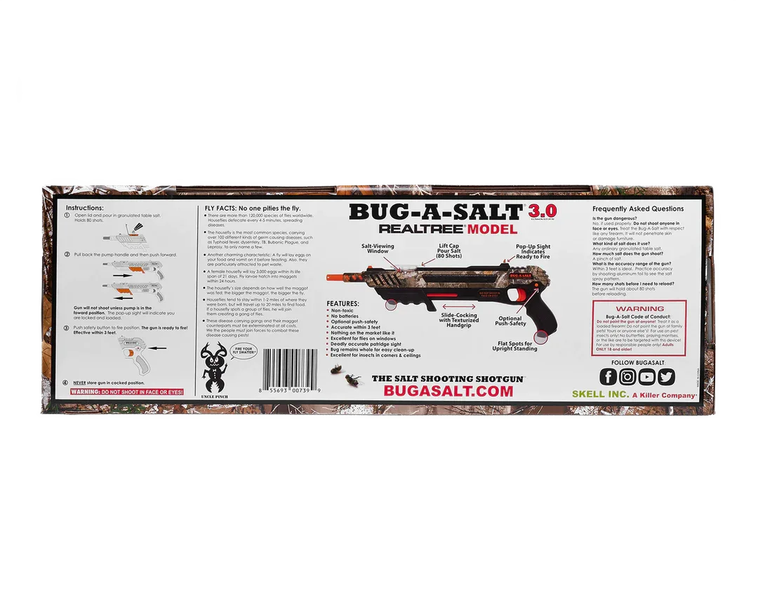 Bug-A-Salt 3.0 Realtree Camo Limited Edition | Fly & Pest Control Gun