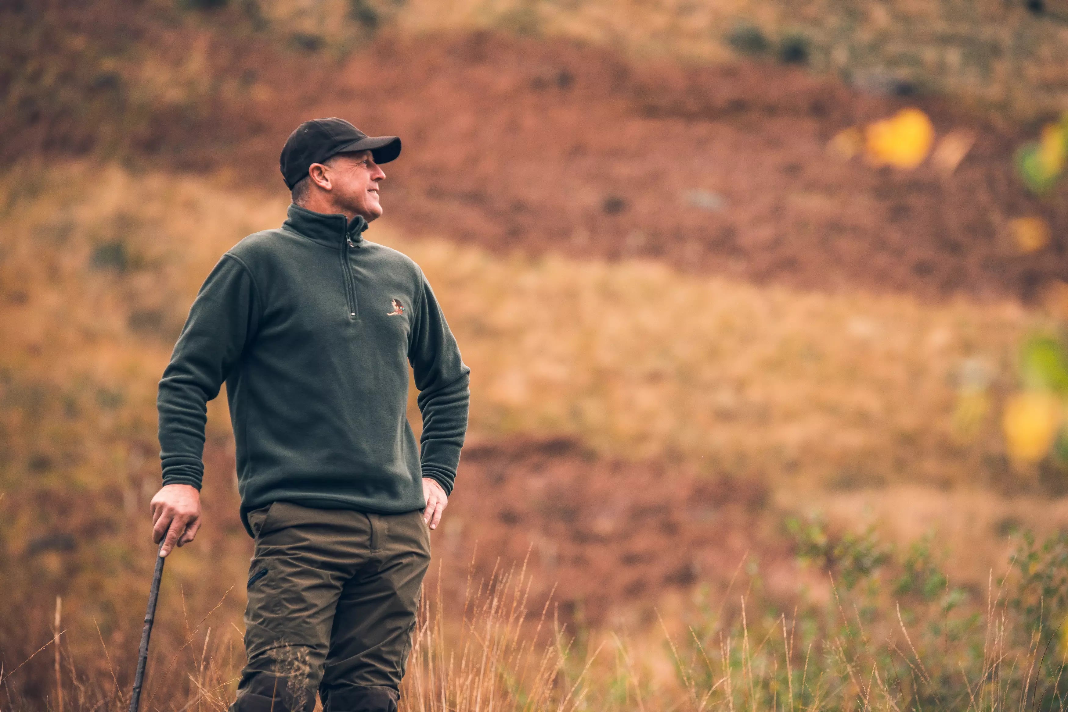 Jack Pyke Pheasant Motif Fleece Pullover | Outdoor Shooting Jumper