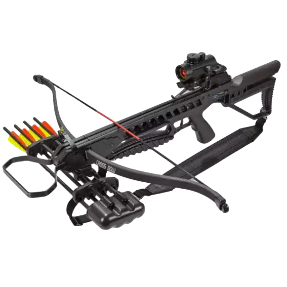 Man Kung Rip Claw 175lb Crossbow MK-XB21-BK-KIT | Deluxe Kit