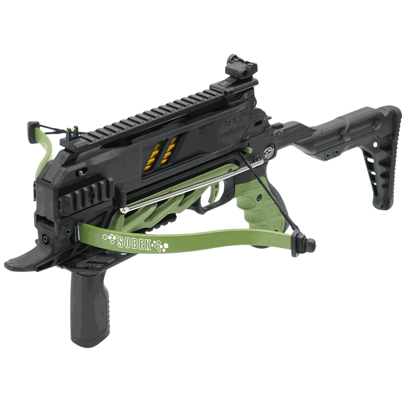 Man Kung Sobek 80lb Repeating Pistol Crossbow MK-TCS3 | 7-Bolt Magazine