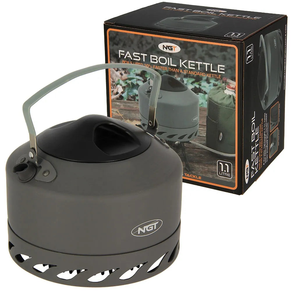 NGT 1.1L Aluminium Outdoor Fast Boil Kettle