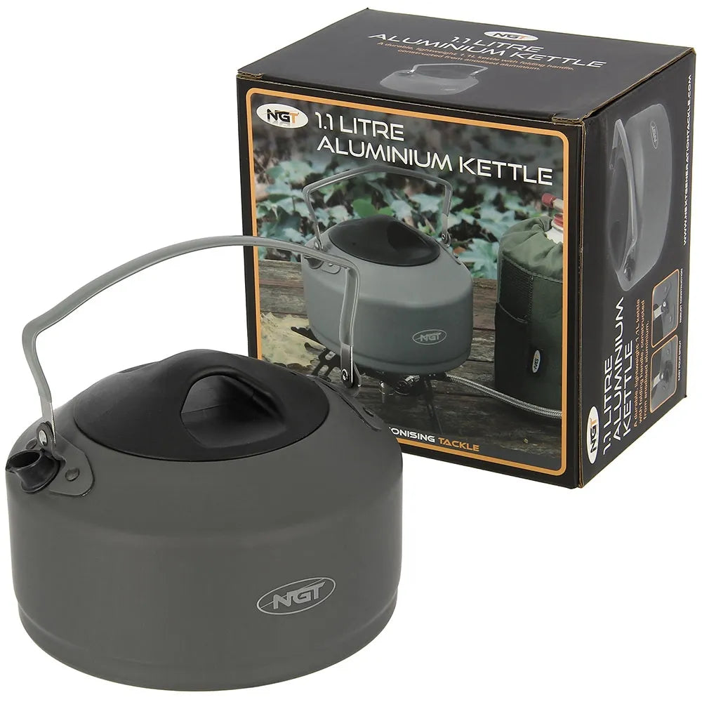 NGT 1.1L Aluminium Outdoor Kettle