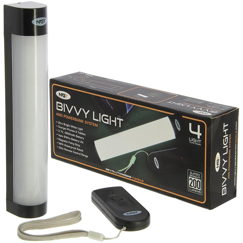 NGT Bivvy USB LED Light Large & Remote