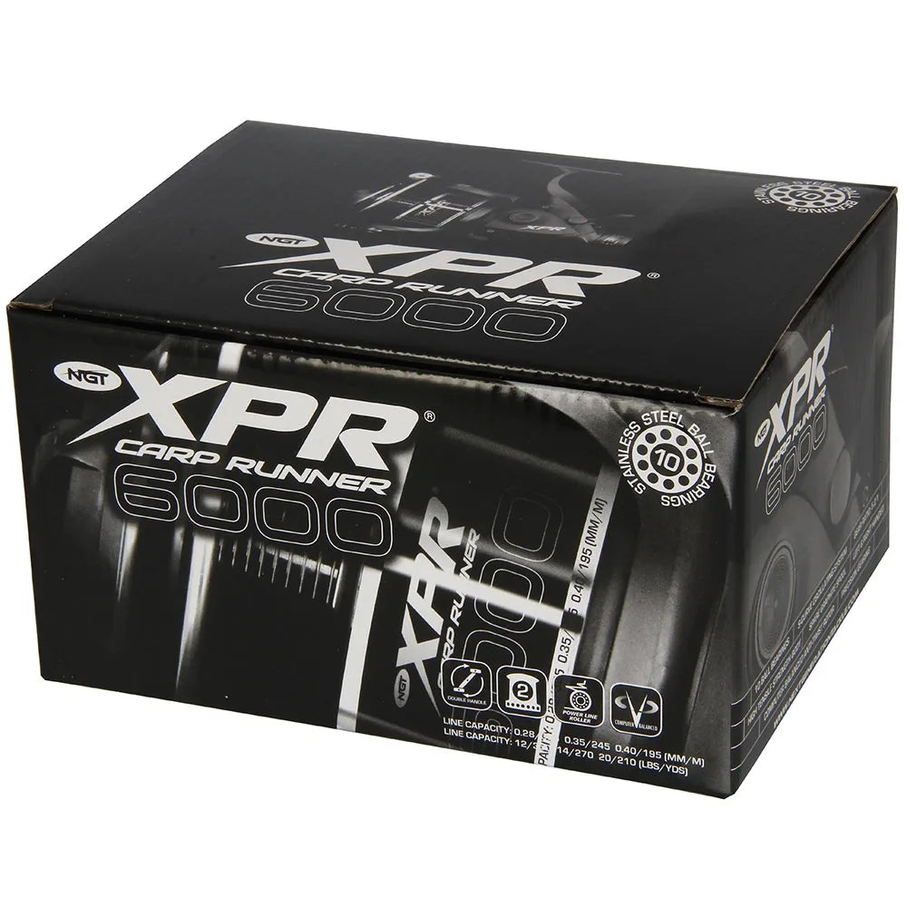 NGT XPR 6000 Reel Carp Runner 10BB & Spool