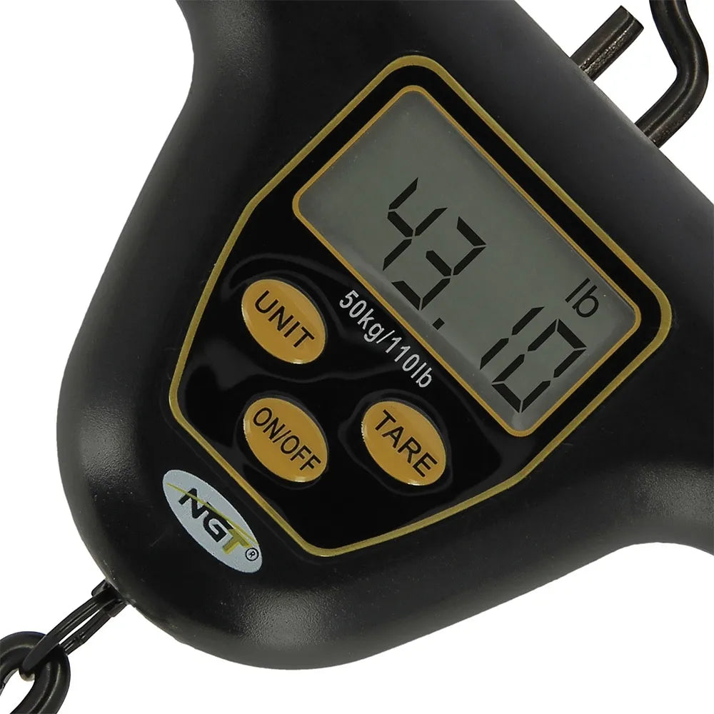NGT XRP Scales - Digital 50kg / 110lb inc Tape Measure