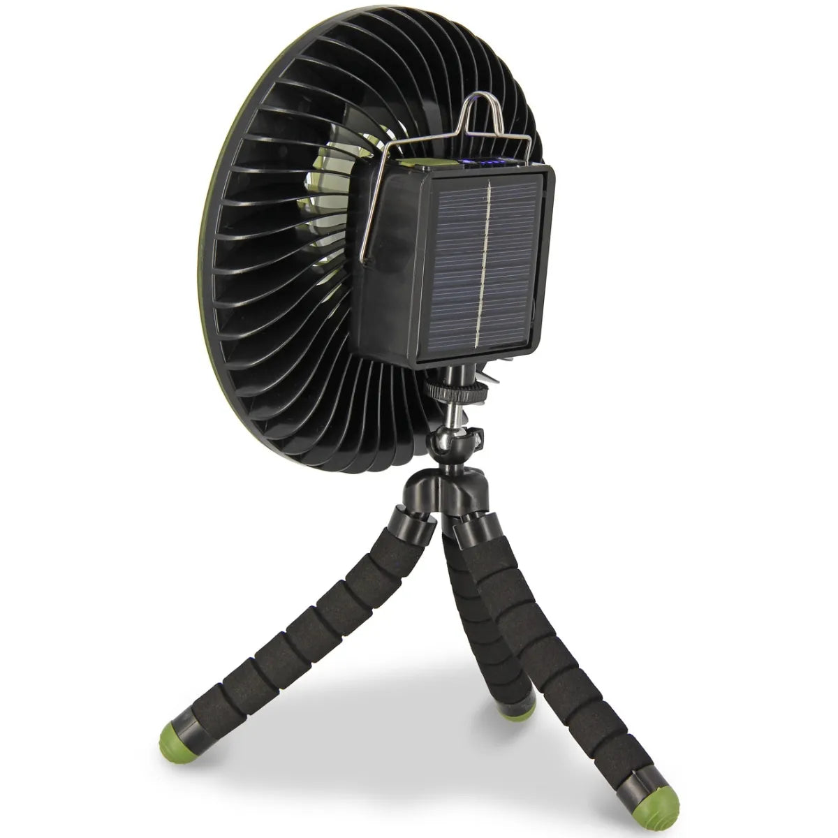 NGT Dynamic Fan + 54 LED Light + USB Powerbank + Solar