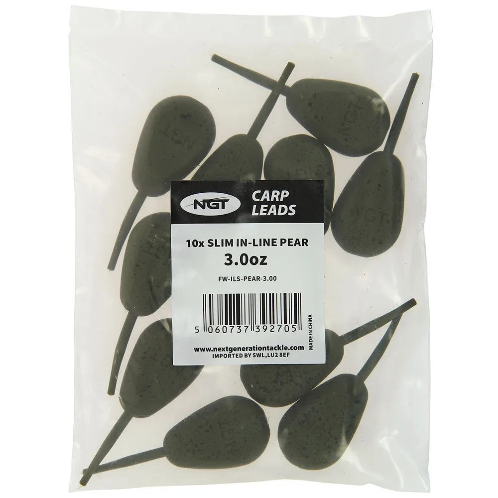 NGT Leads 3.00oz In-Line Slim Pear - 10pk