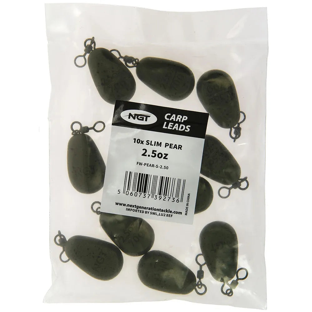 NGT Leads 2.50oz Slim Pear - 10pk