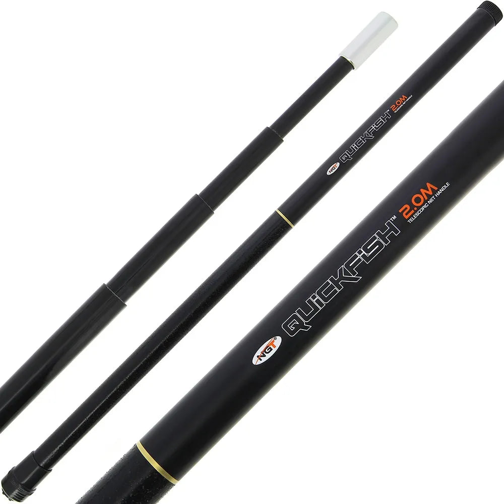 NGT Quickfish Travel Net 2m (6'6ft) Handle