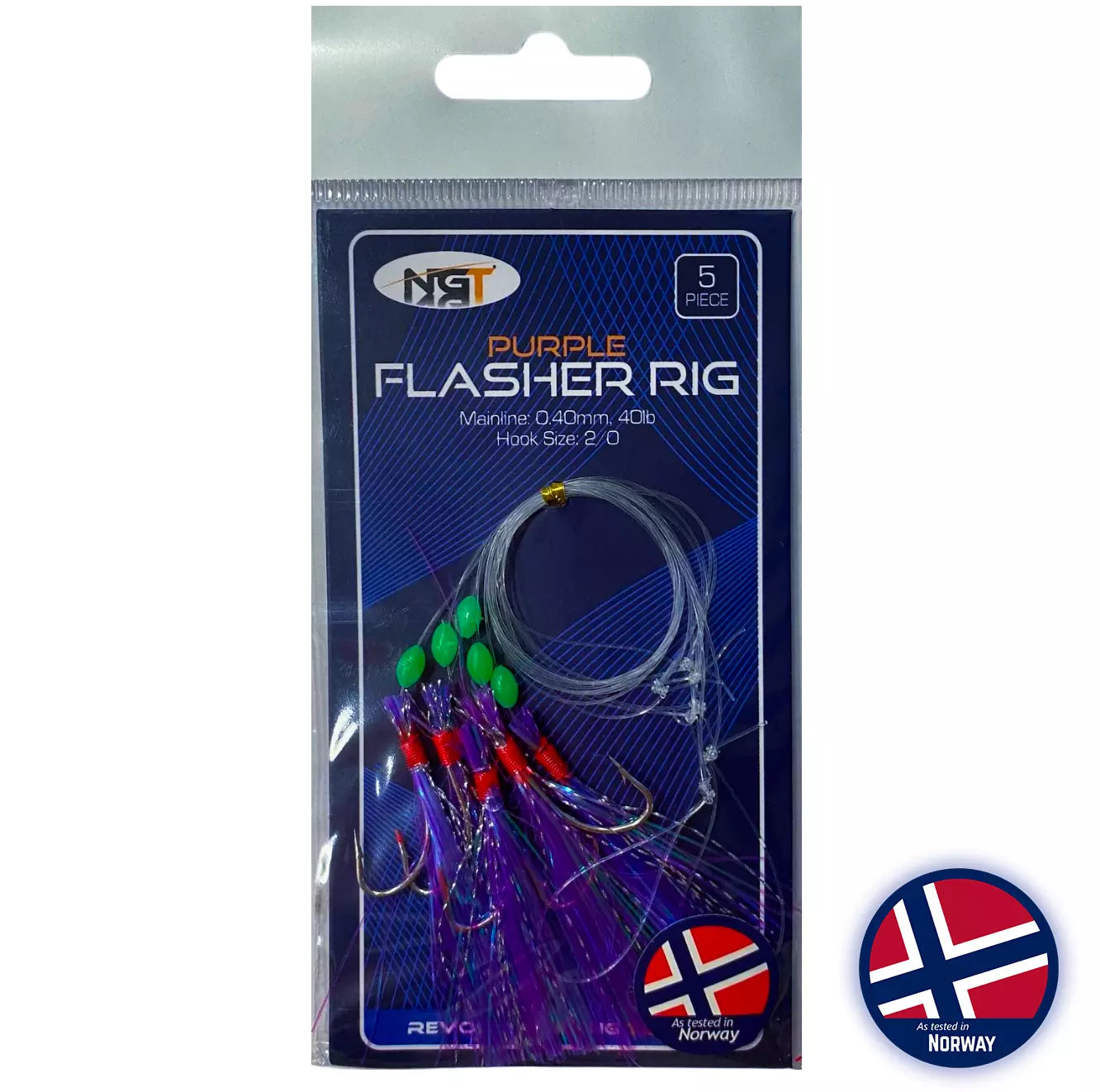 NGT Sea Rig Purple Flasher