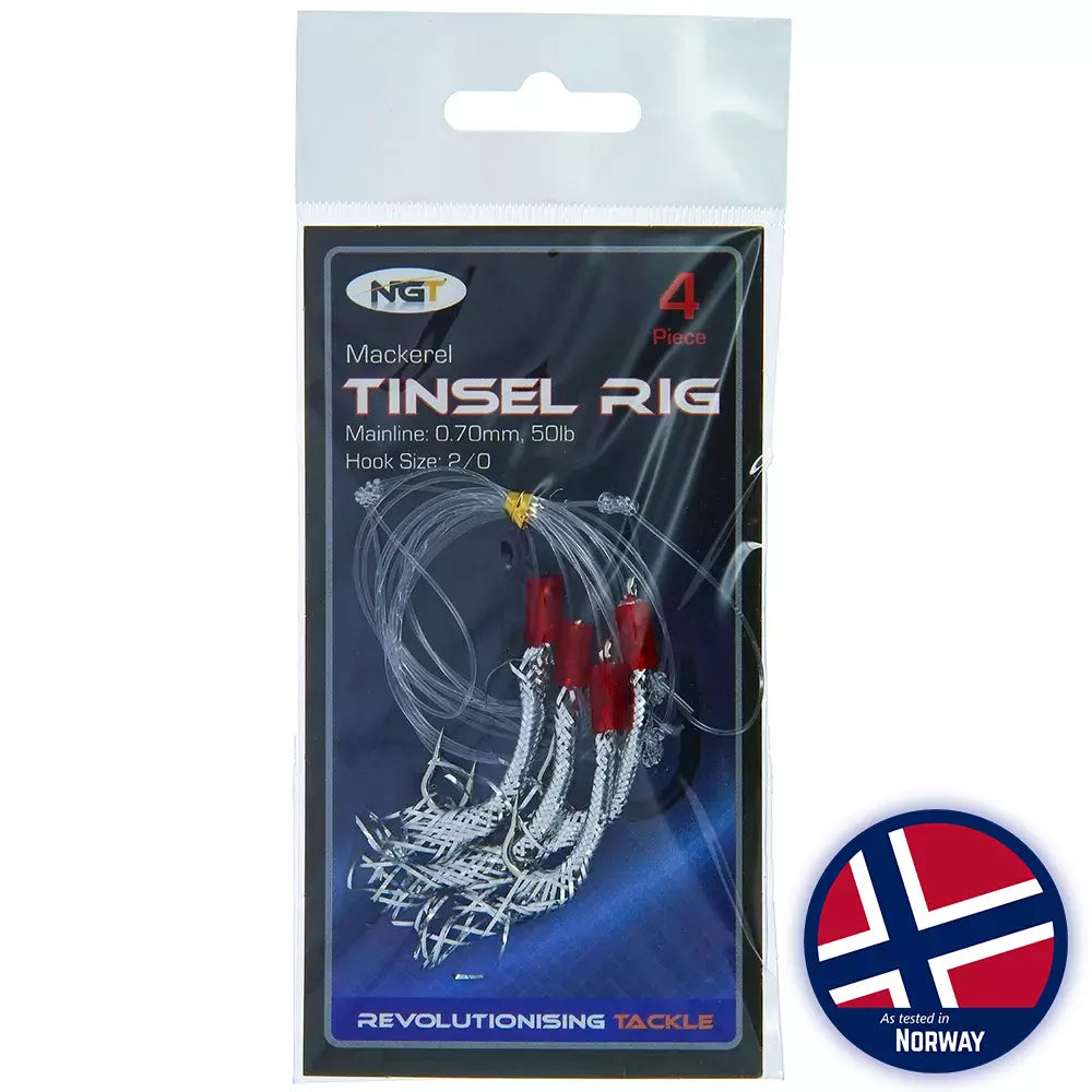 NGT Sea Rig Mackerel Tinsel