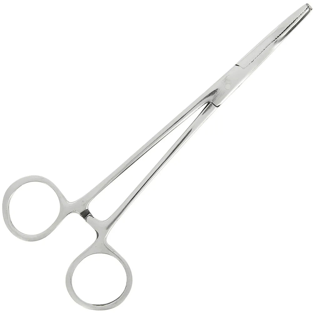 NGT Forceps 6" Stainless Steel Curved