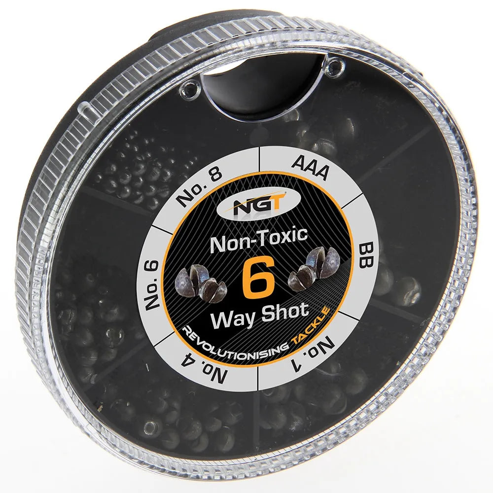 NGT Non-Toxic Split Shot 6-Way
