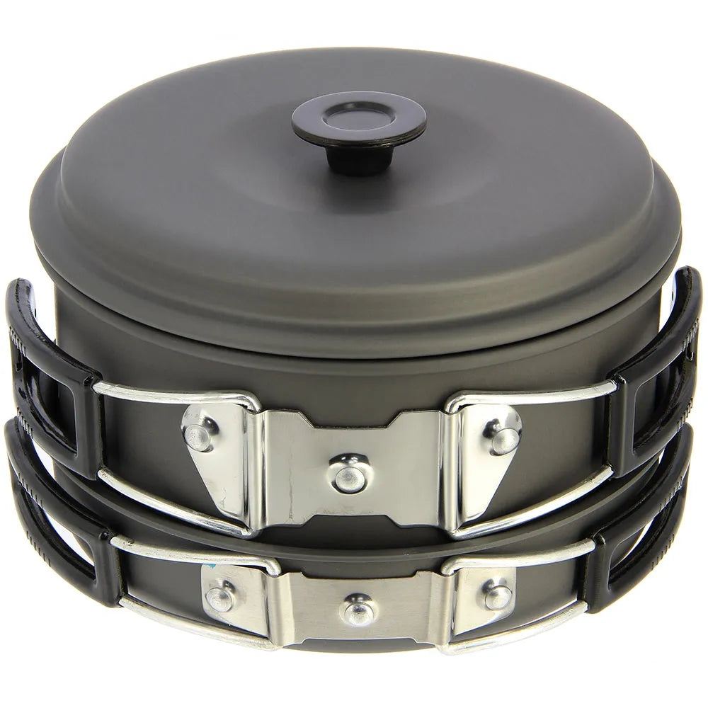 NGT Outdoor Cook Set - 1.1L Kettle / Pot / Pan