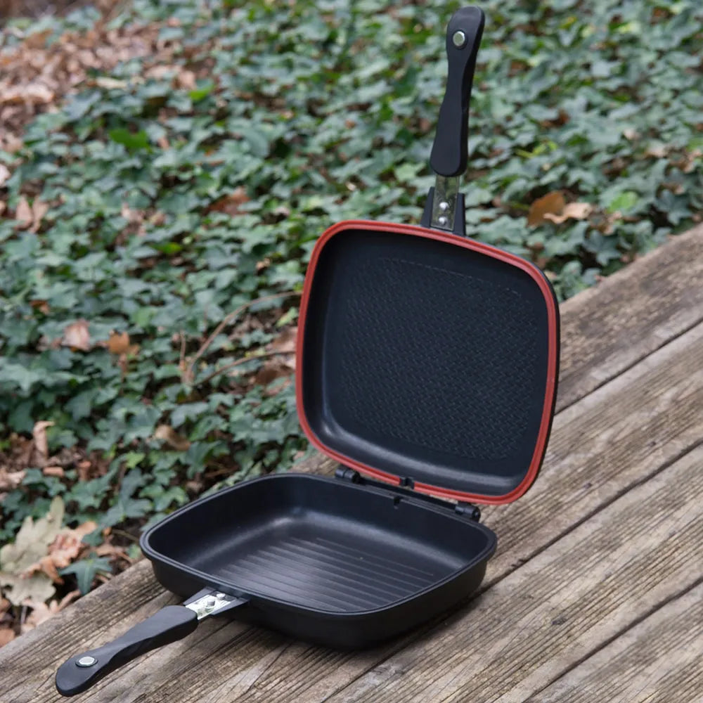 NGT Outdoor Double Grill Non-Stick Pan