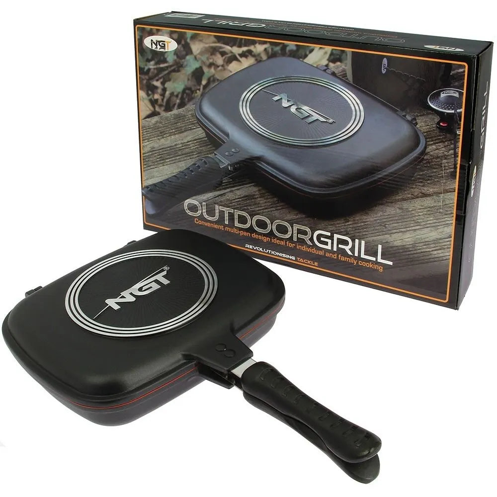 NGT Outdoor Double Grill Non-Stick Pan