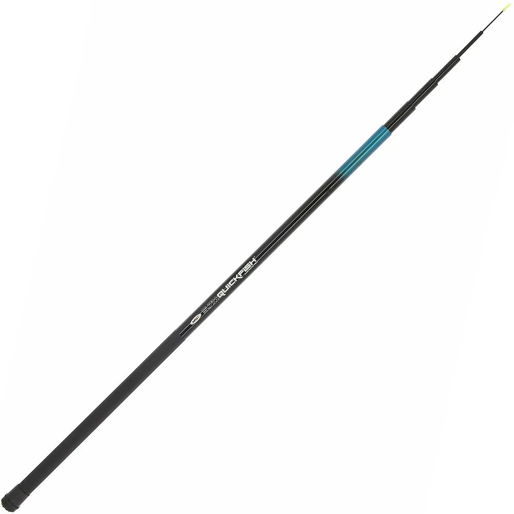 NGT 5.7m Telescopic Elasticated Quickfish Combo Compact Pole w/ Rig & Disgorger