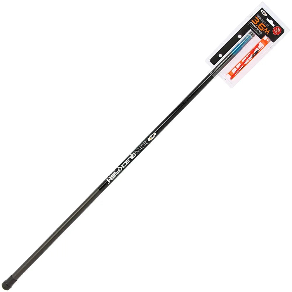 NGT 3.6m Telescopic Quickfish Combo Elasticated Pole