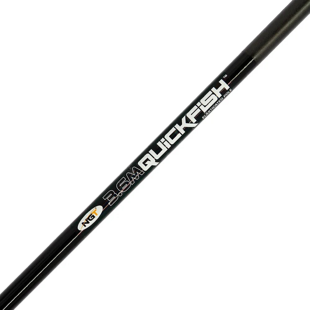 NGT 3.6m Telescopic Quickfish Combo Elasticated Pole
