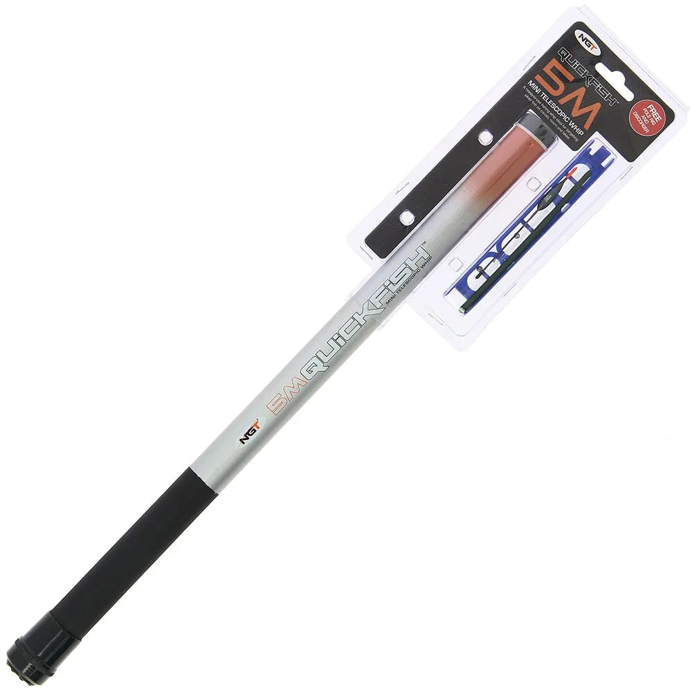 NGT 5m Telescopic Quickfish Combo Compact Whip Pole