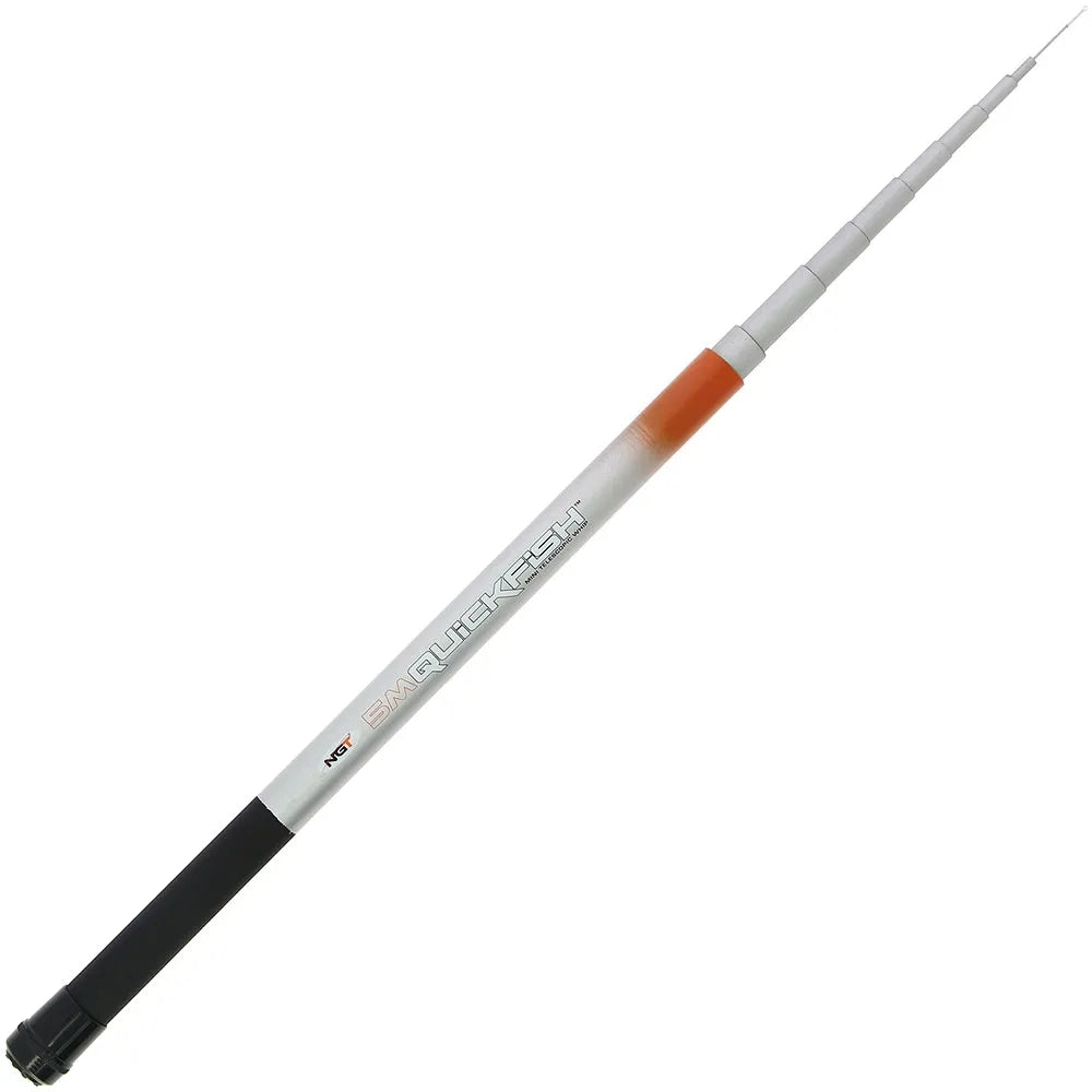NGT 5m Telescopic Quickfish Combo Compact Whip Pole