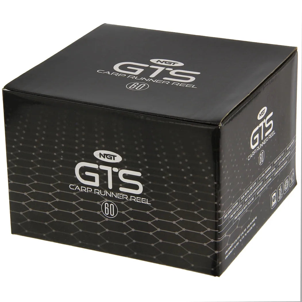 NGT Reel Carp Runner GTS / 60 / 2+1BB / 15lb Line