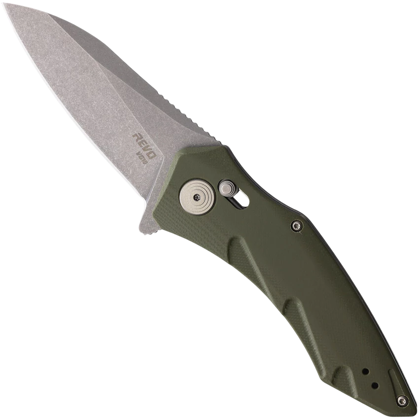 Revo Drop Point Knife – VG10 Blade, G10 Handle