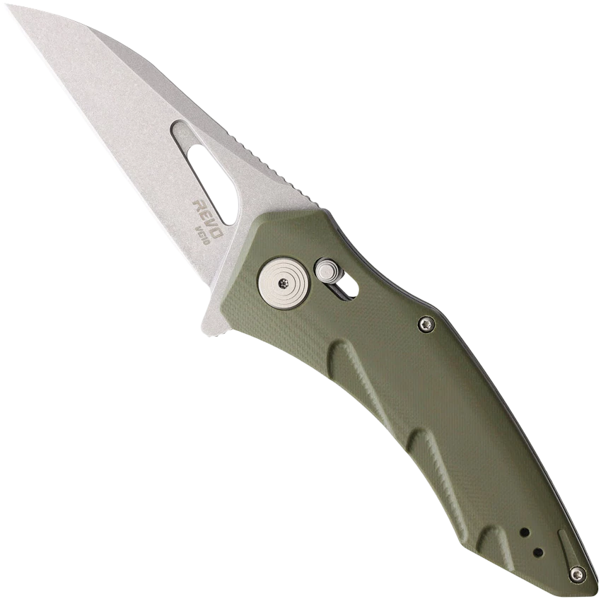 Revo Wharncliffe Knife – VG10 Blade, G10 Handle
