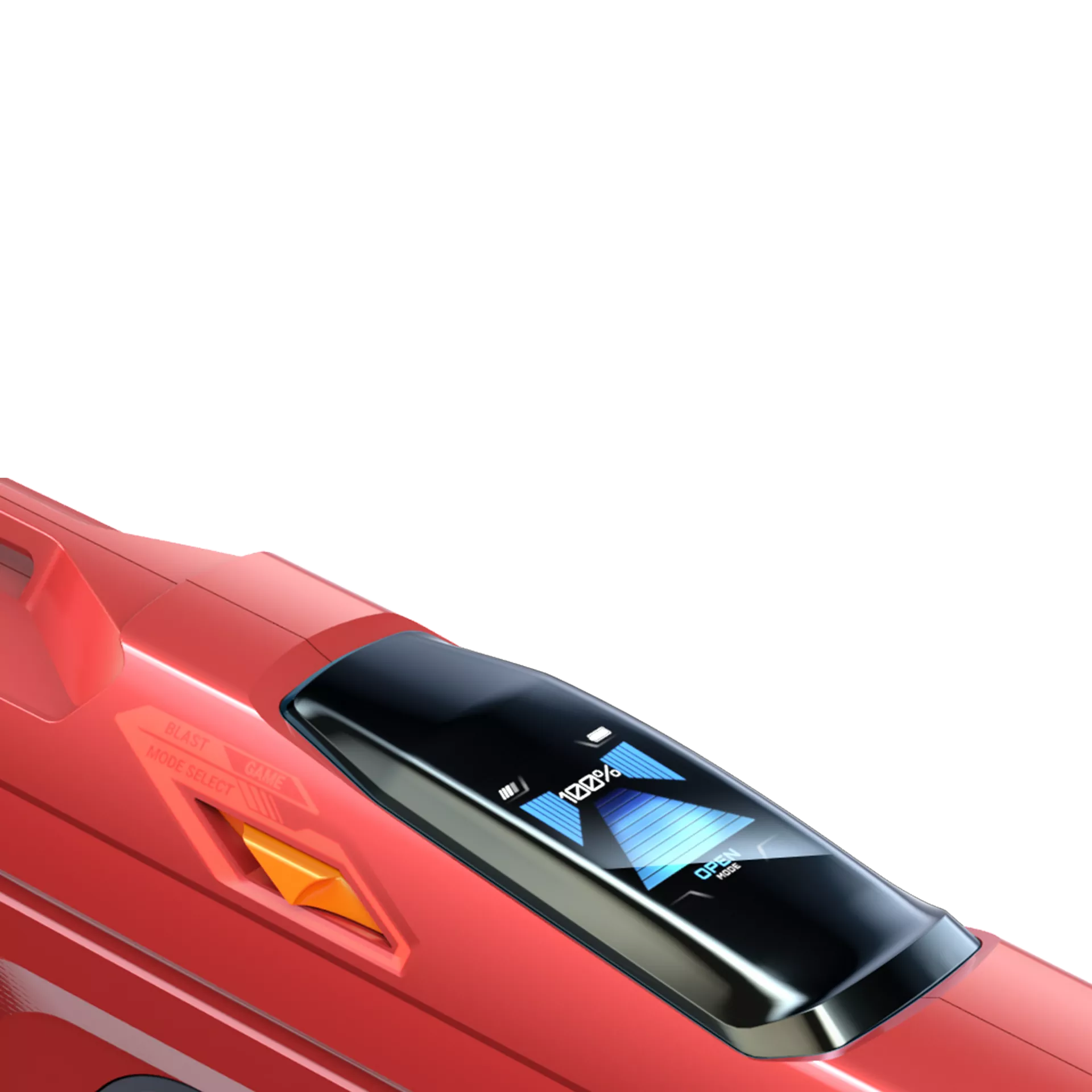 SpyraFour Red Water Gun LCD Display