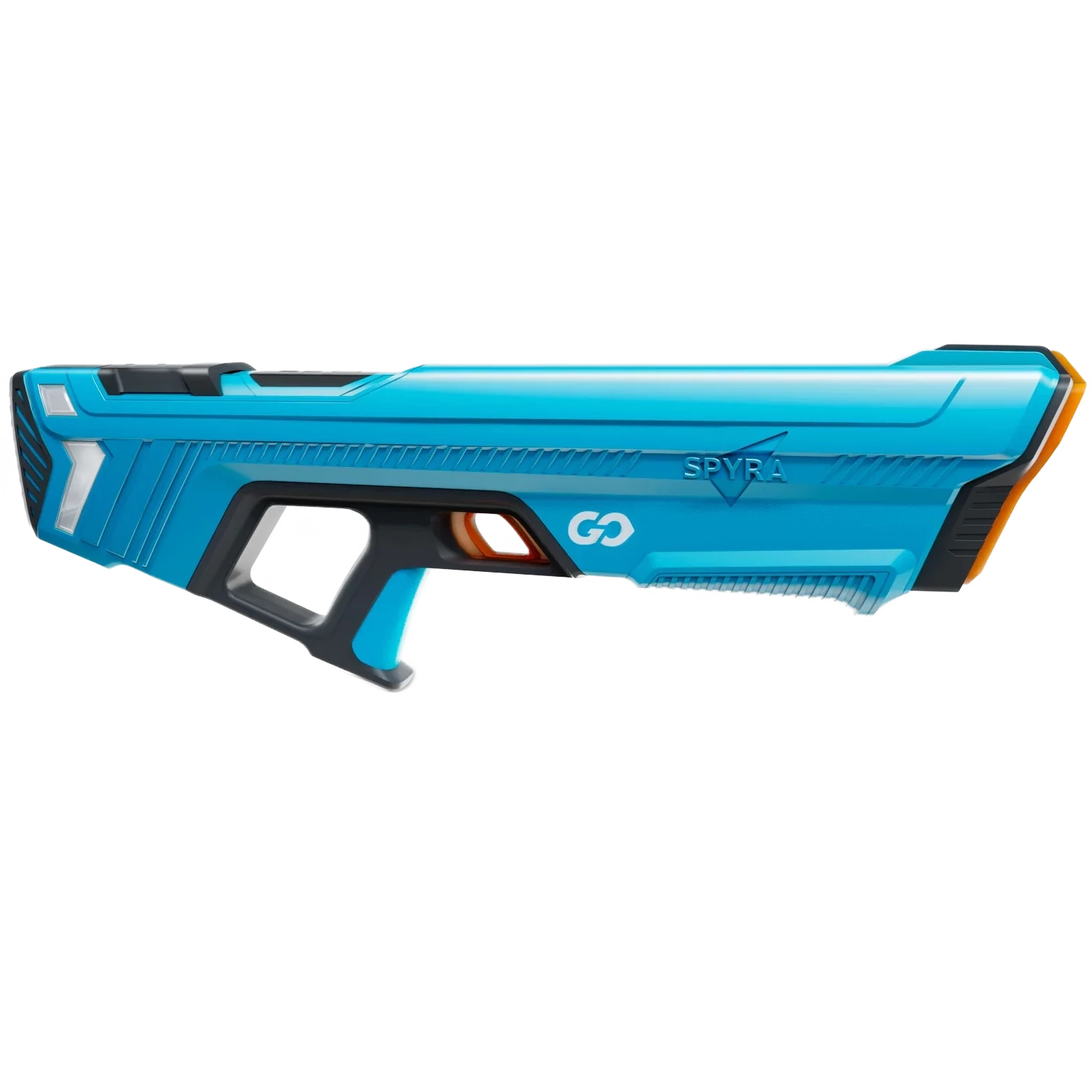 SpyraGo Blue Electric Water Gun Side