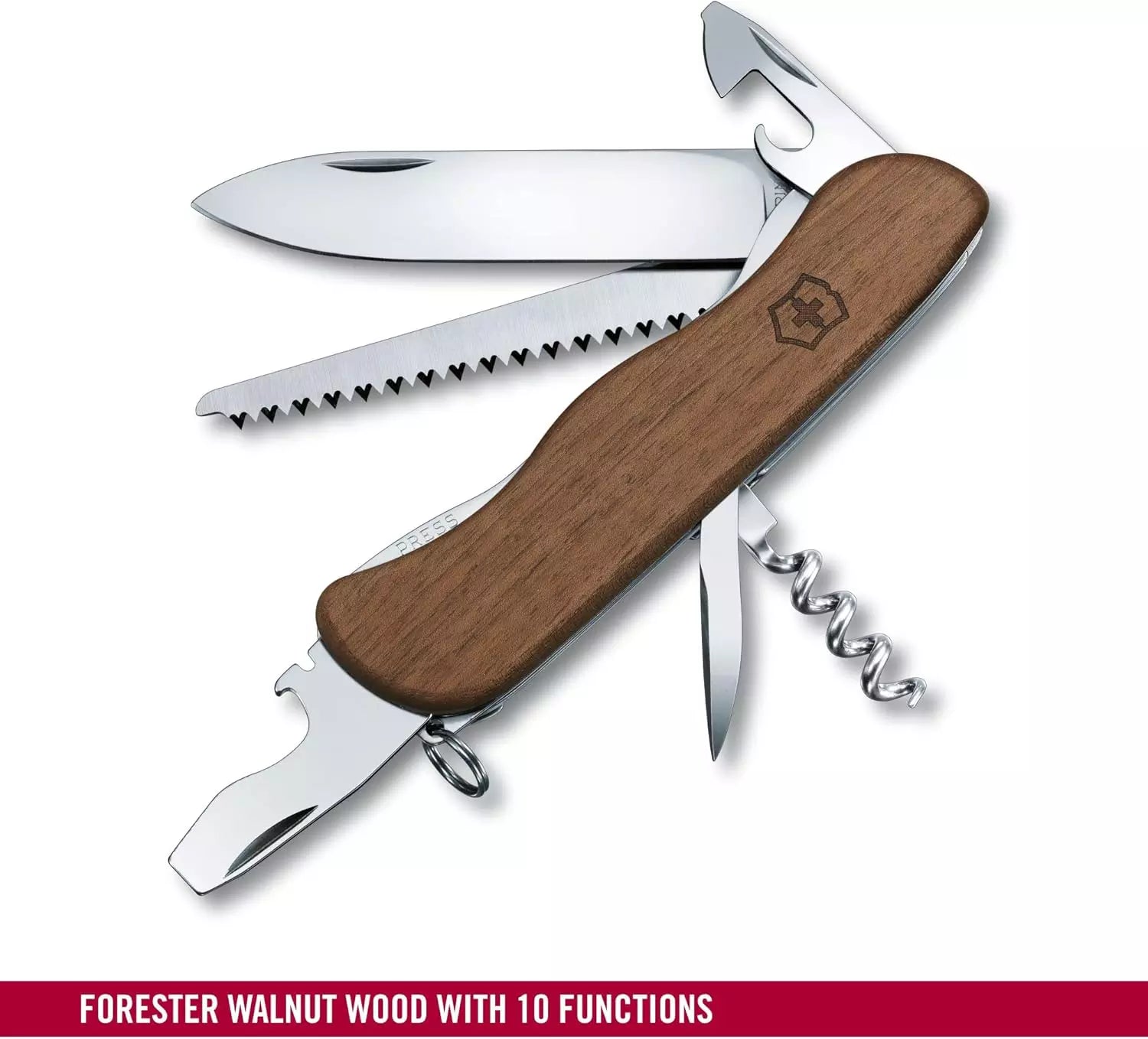 Victorinox Forester Wood | Swiss Army Knife 10-in-1