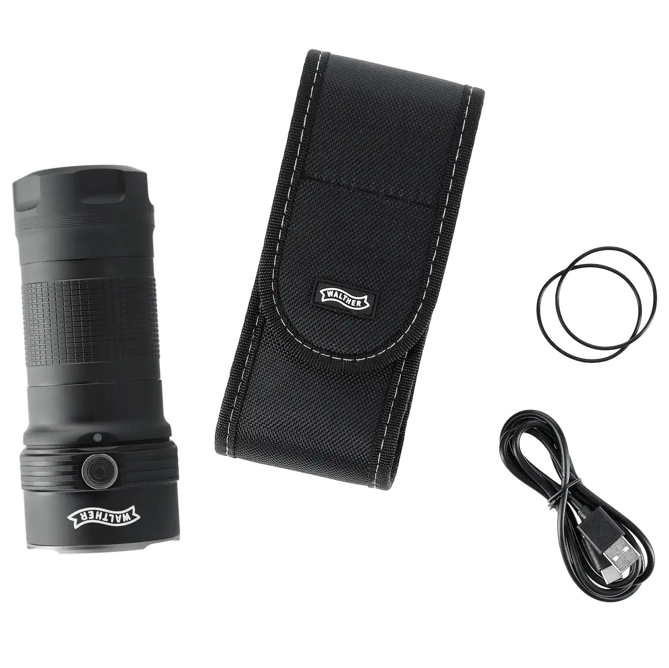 Walther PFC1r Flashlight 3.7150 | 5000 lm Rechargeable Tactical Torch