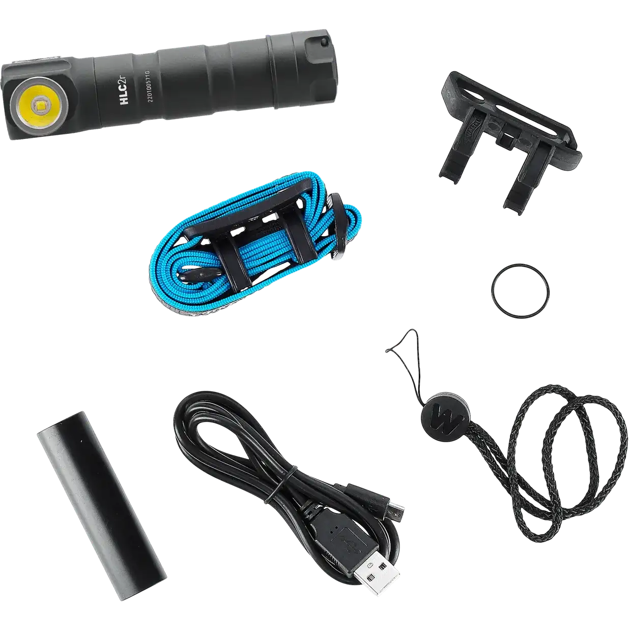 Walther HLC2r Headlamp 3.7138 | 1000 Lumens Rechargeable LED Headlamp