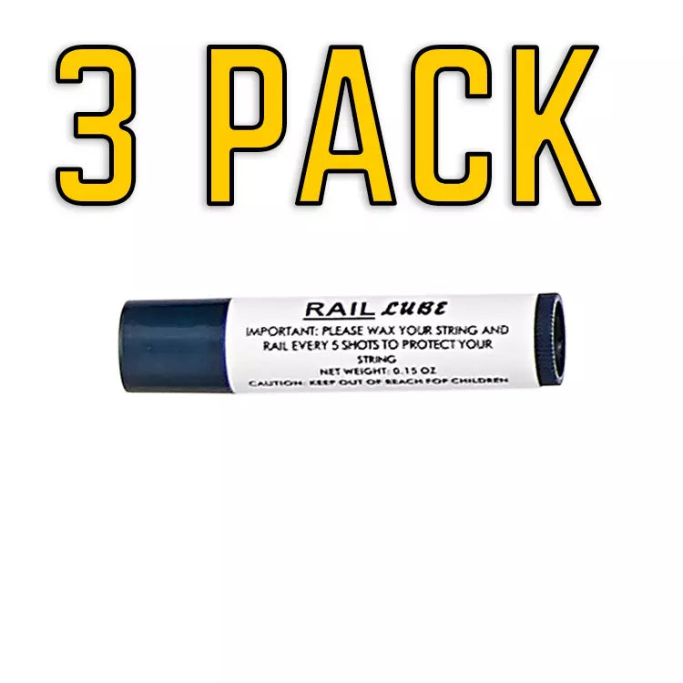 3x Lube Wax for Rail & String for Archery & Crossbows