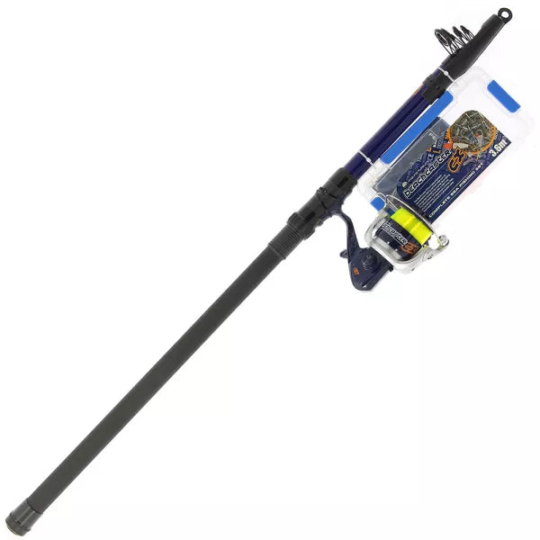 Angling Pursuits Telescopic Beachcaster Fishing Rod Combo