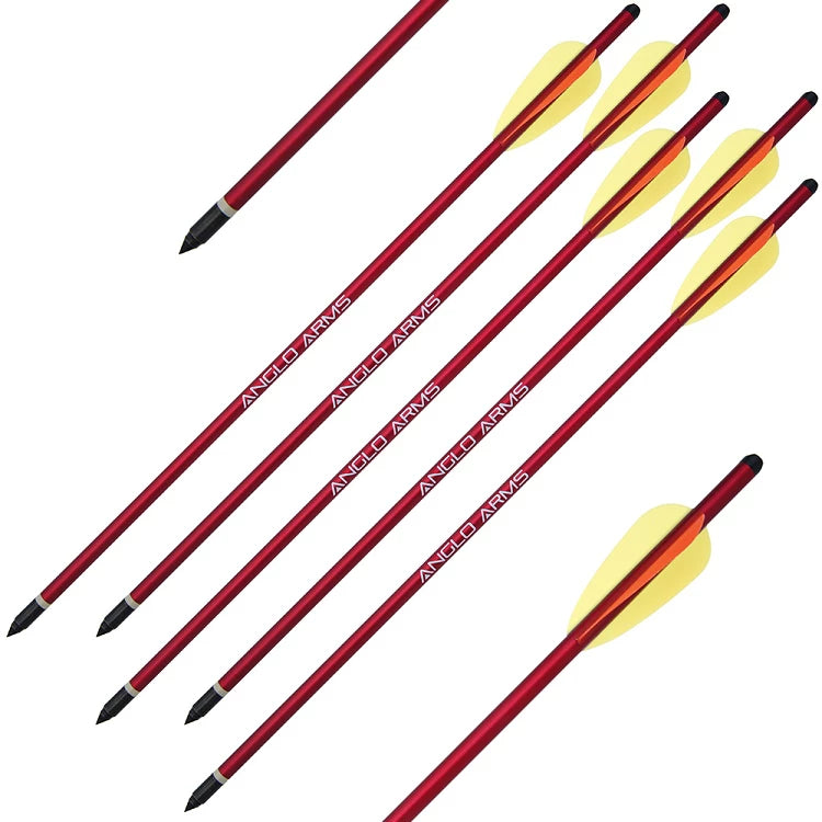 Anglo Arms 16" Aluminium Crossbow Bolts | 5 Pack