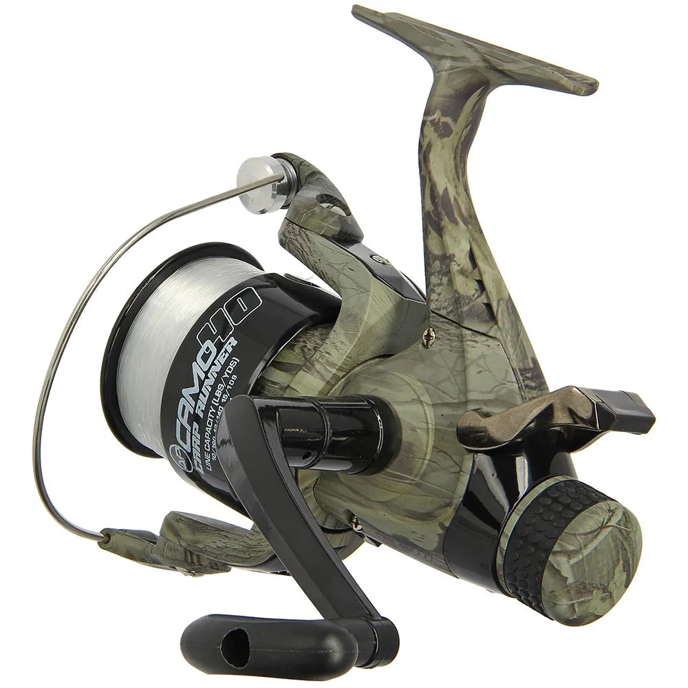 Angling Pursuits Reel Carp Runner Camo 40 / 3BB / 12LB Line