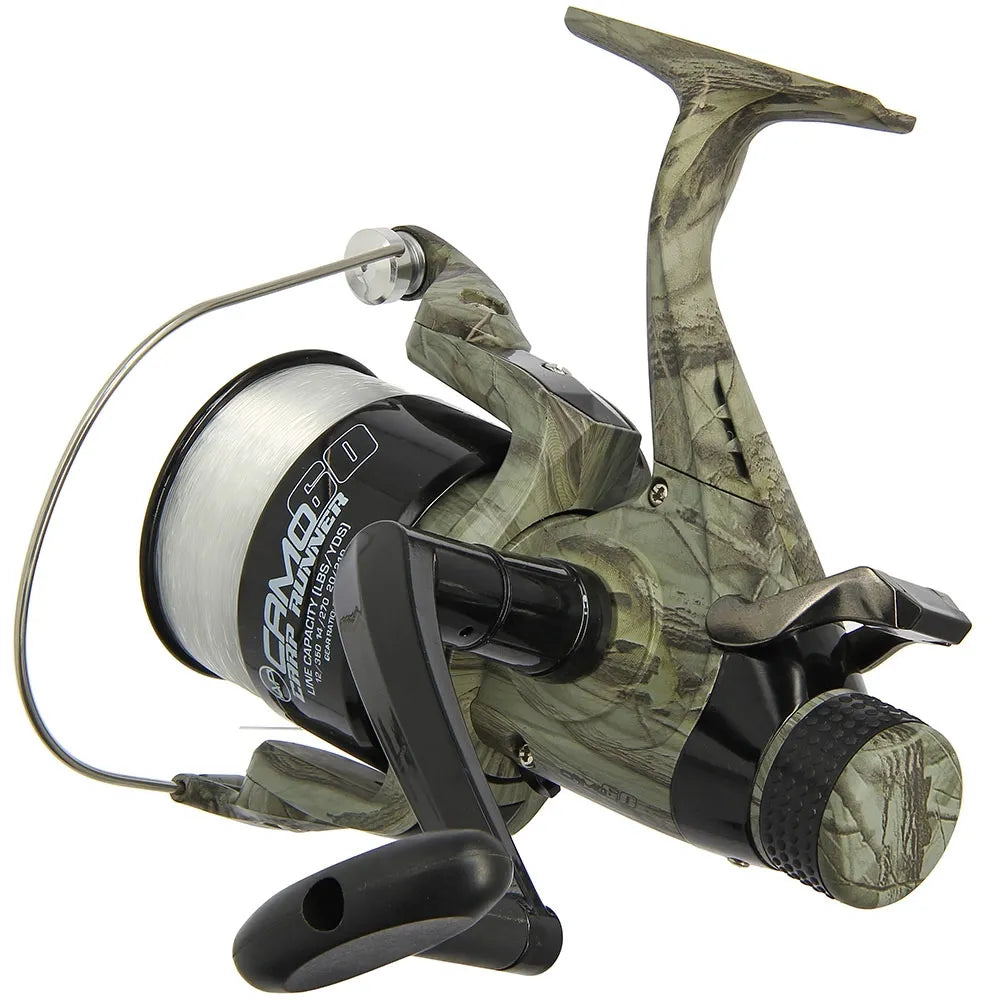 Angling Pursuits Reel Carp Runner Camo 60 / 3BB / 12LB Line