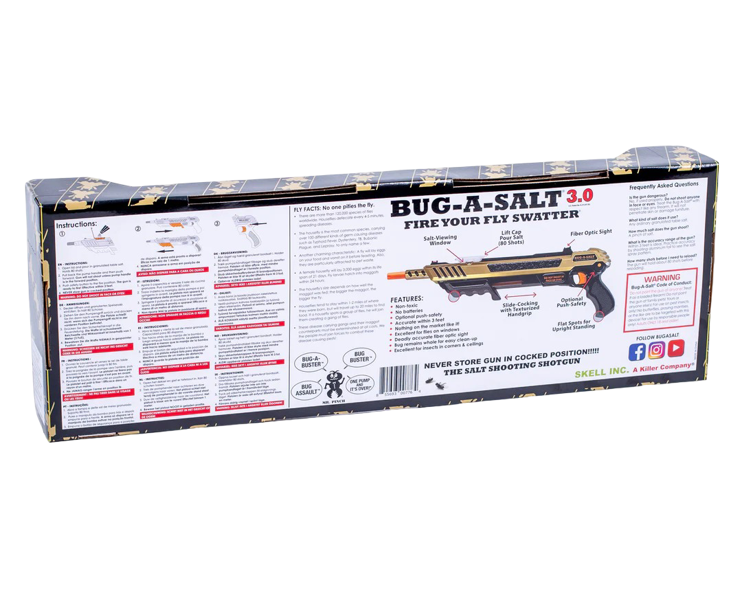 Bug-A-Salt 3.0 Gold Digger Fibre Optic | Ultimate Fly & Pest Control