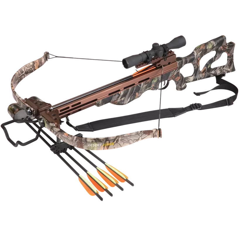 EK Archery Desert Hawk 225lb Crossbow – 330FPS