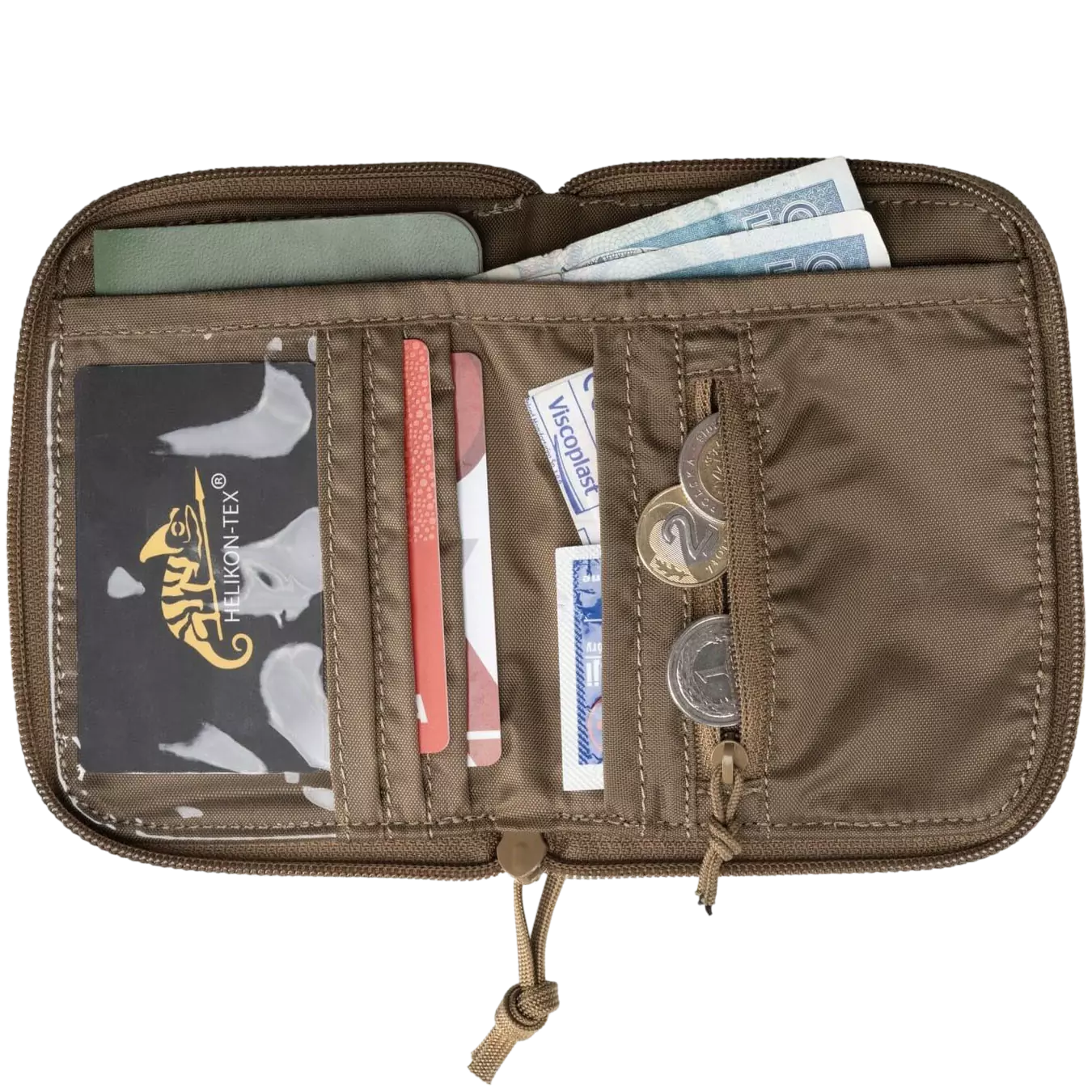 Helikon-Tex EDC Large Wallet | RFID-Protected Cordura® with Zipper