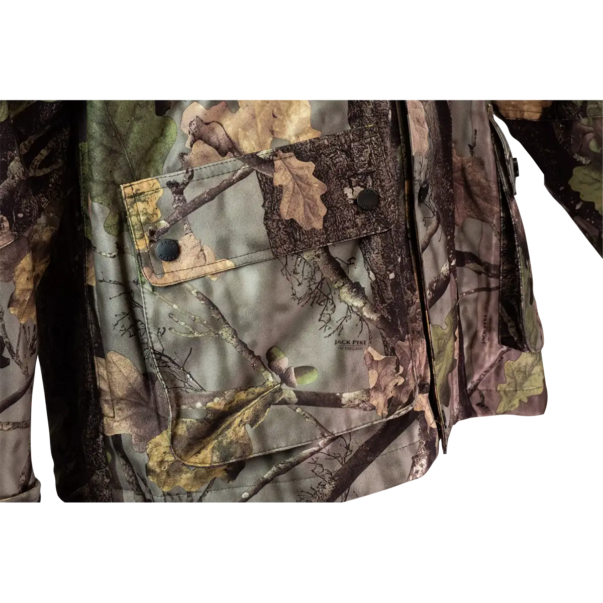 Jack Pyke Hunters Jacket Evo | Waterproof & Windproof Camo Hunting Coat