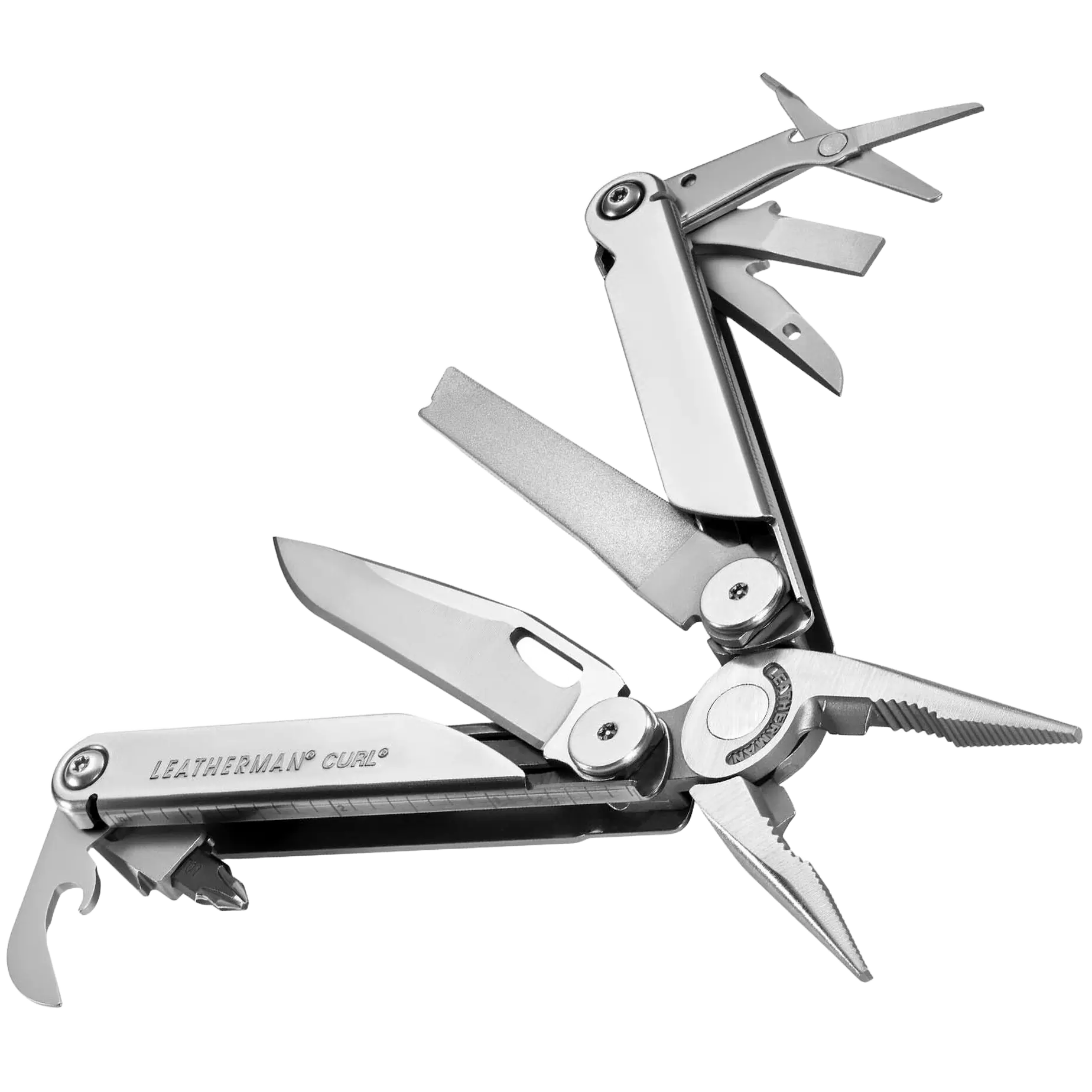 Leatherman® Curl® Stainless Steel Multi-Tool | 15-in-1