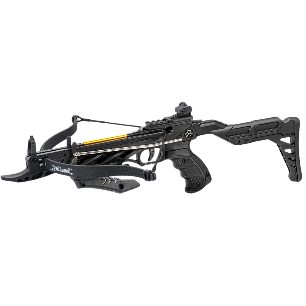 Man Kung Alligator 80lb Pistol Crossbow MK-TCS2-G | Extended Stock