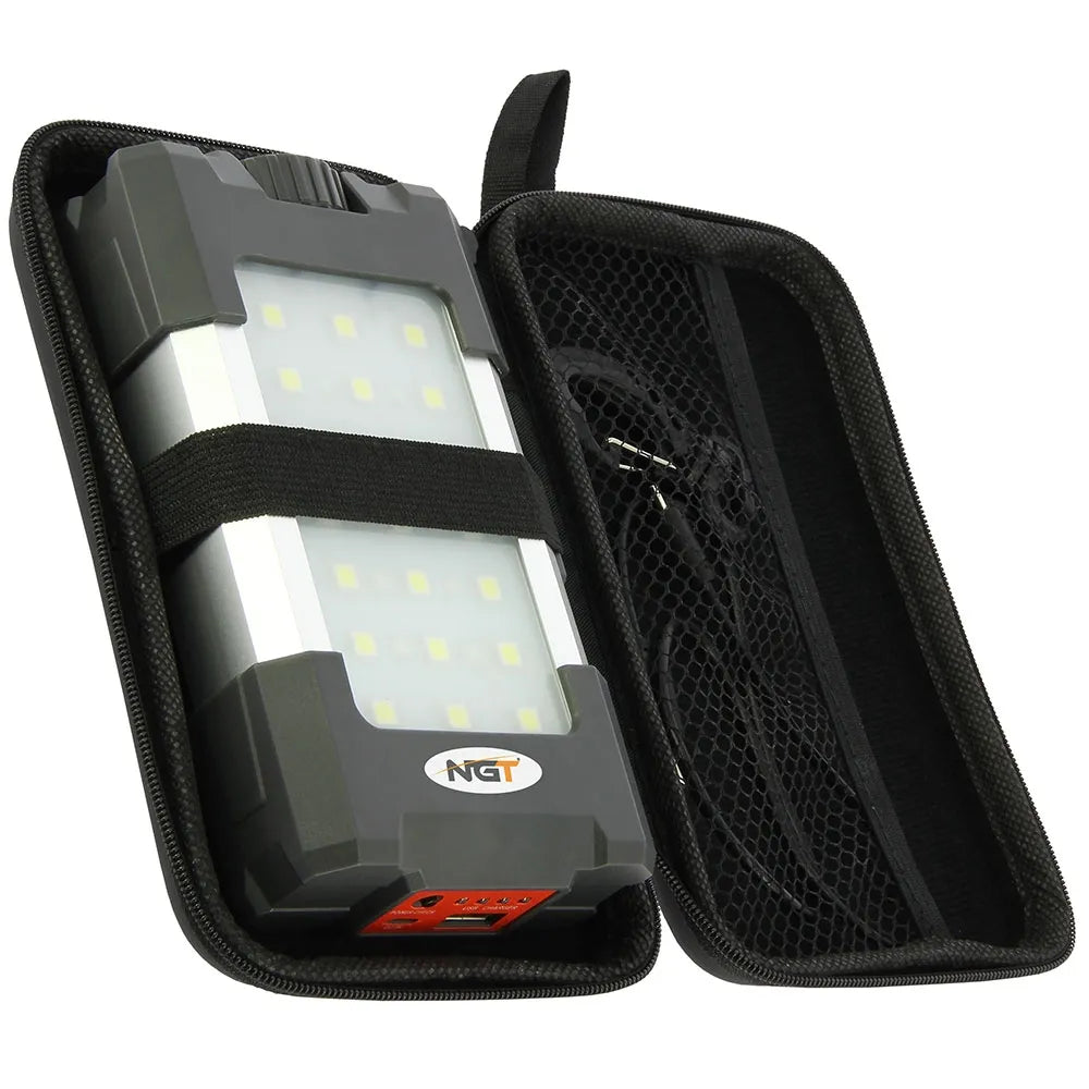 NGT 21 LED / 500 Lumen Light System & USB Powerbank 10,400mAh